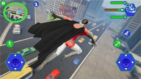 飞行超级英雄城市救援正式版